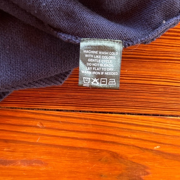 Vintage Sweater Lyle & Scott V-Neck Argyle  Vest - Navy, Red, Light Blue Size XL - Picture 7 of 9